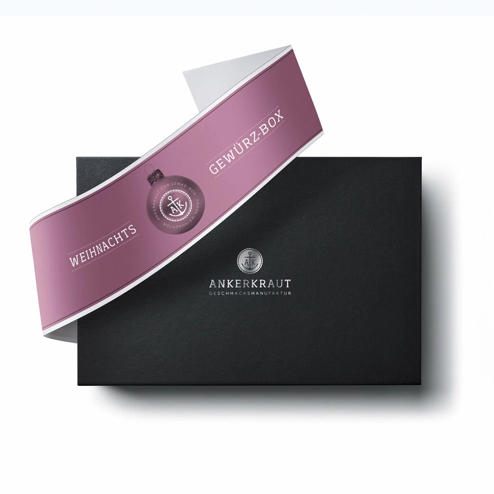 Weihnachten Lila Geschenk-Box – Bild 3