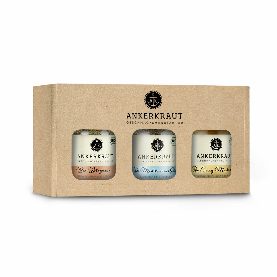 BIO Trio Gewürz-Box