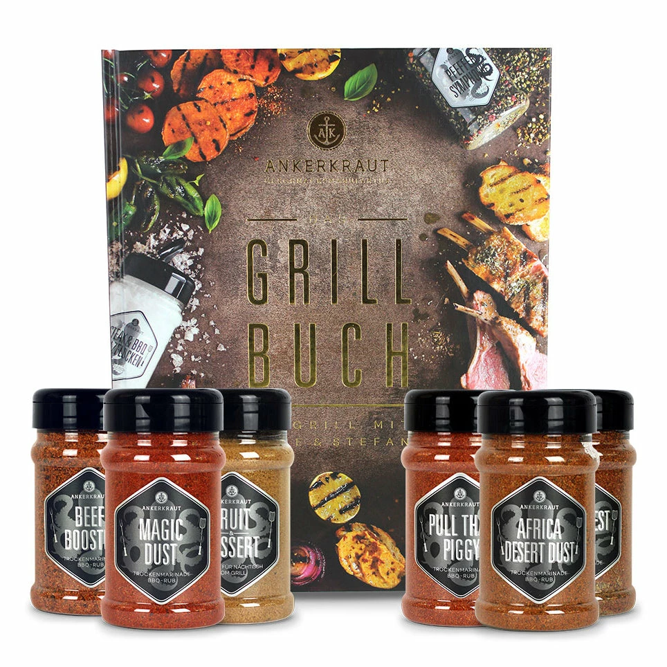 Grillbuch Set
