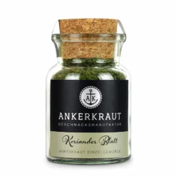 Koriander Blatt, Gerebelt