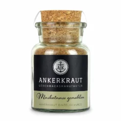 Muskatnuss, Gemahlen