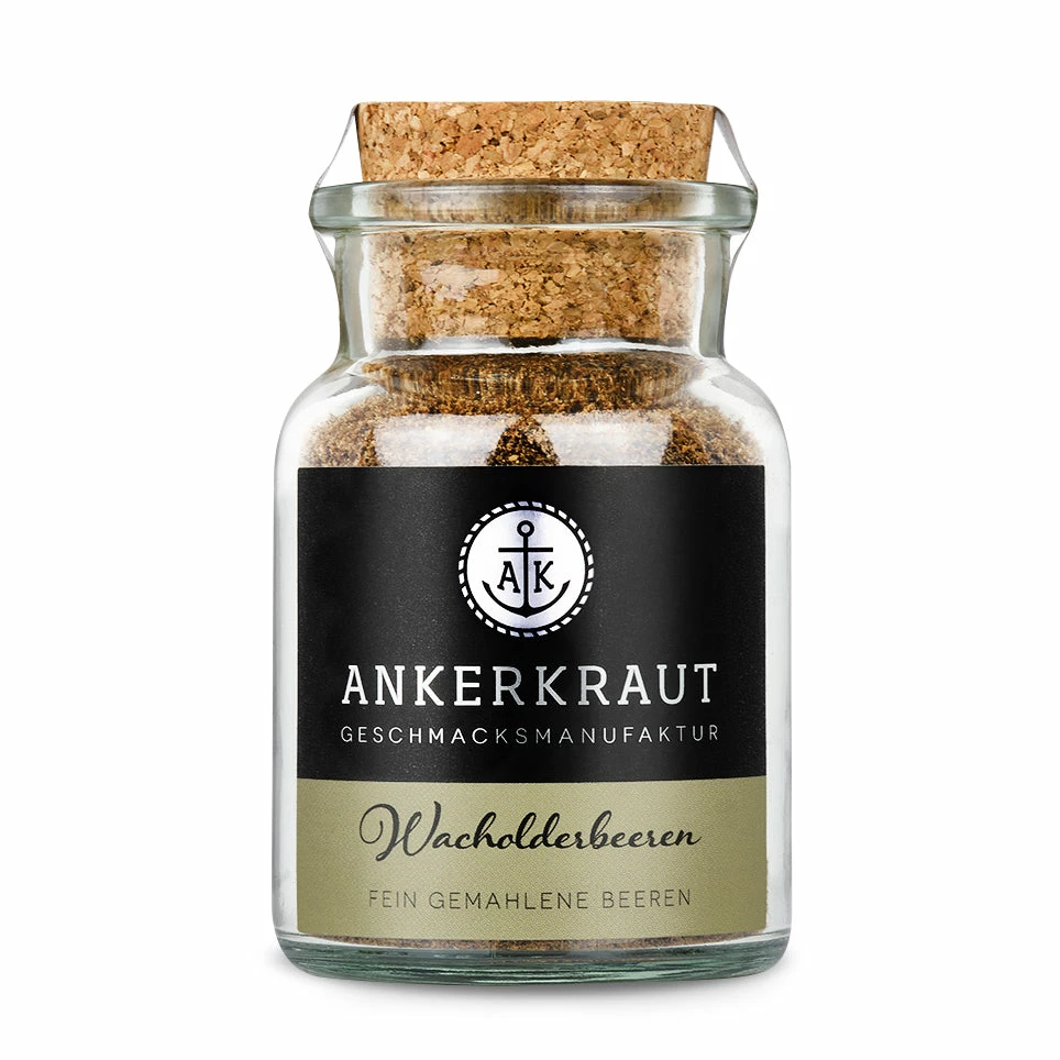 Wacholderbeeren, Gemahlen